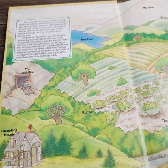 Vintage 80s 1984 Cabbage Patch Kids The Bicycle Race Children's Picture Book - Picture 11 of 14